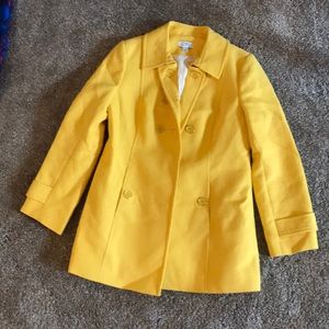 Loft yellow peacoat